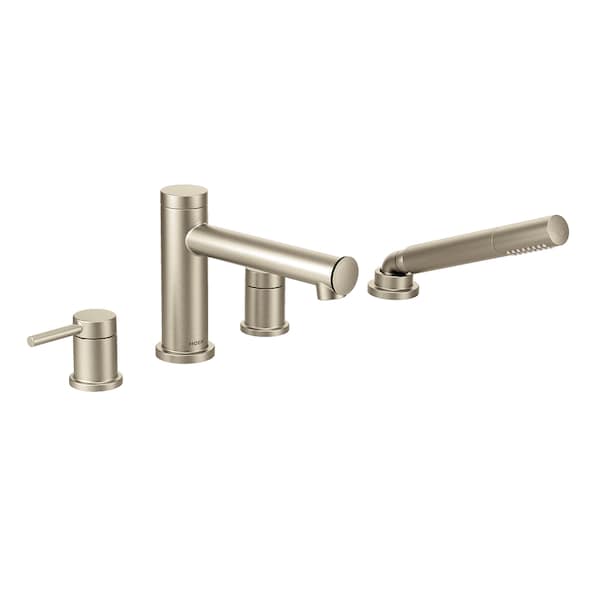 One-Function Roman Tub Faucet, 4, Brushed Nickel